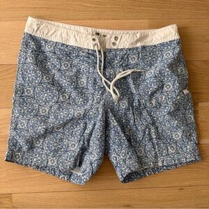 J.CREW - MEN’S SWIM TRUNKS - SIZE 34